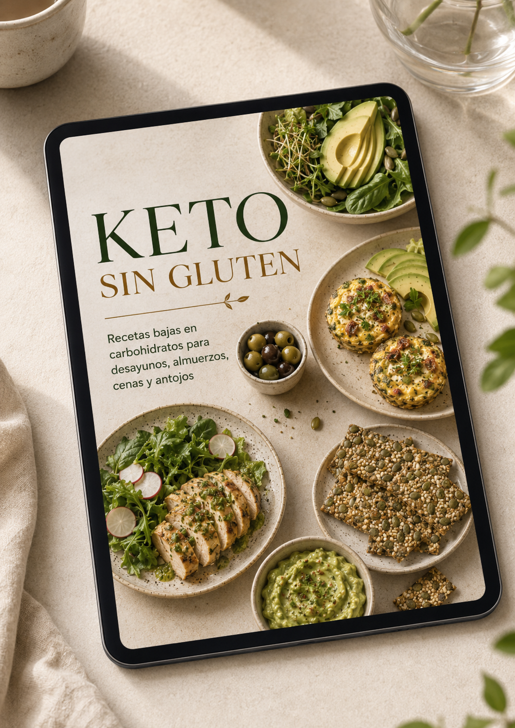 KETO SIN GLUTEN - RECETAS BAJAS EN FODMAP